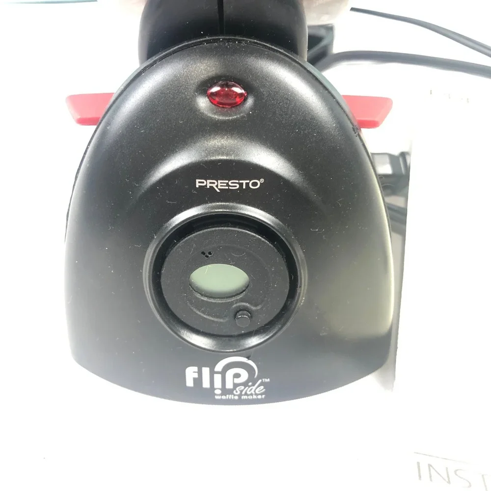 Presto FlipSide Belgian Waffle Maker 0351003 Rotating Nonstick WORKS!